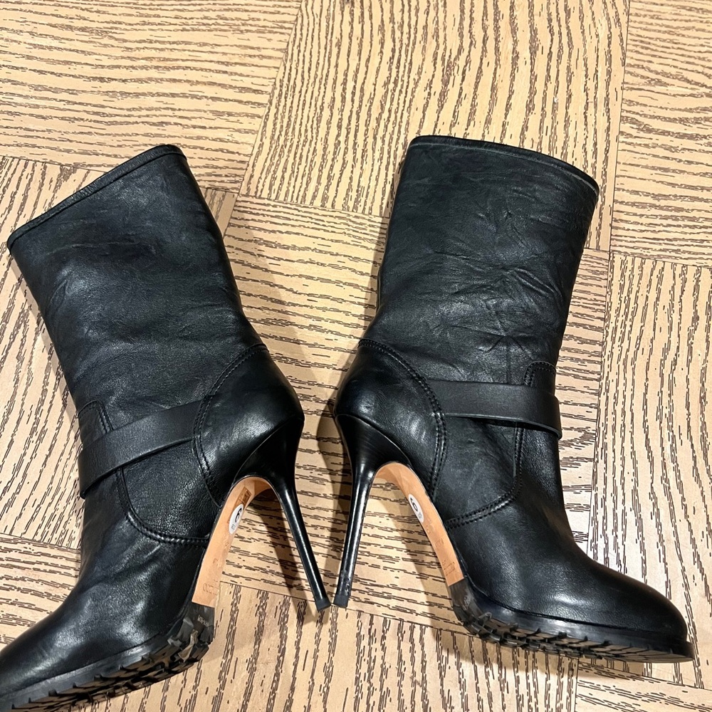 Jimmy Choo Leather Boots Size 9 - Picture 5 of 7
